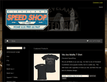 Tablet Screenshot of clevelandspeedshop.com